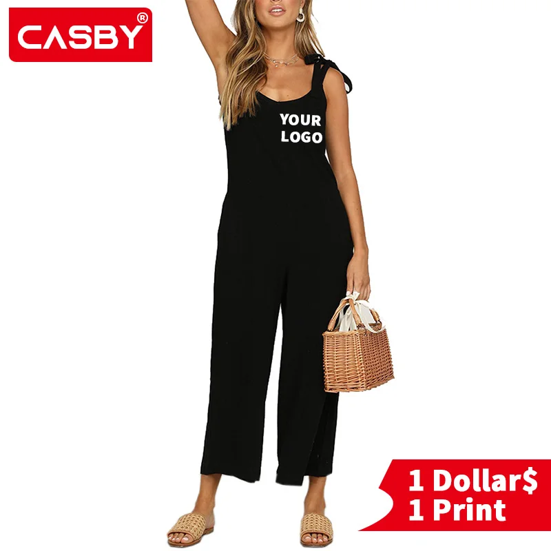 Summer Women's Sleeveless Cropped Jumpsuit Cotton Casual Bow Suspender Jumpsuit Wide Leg Pants
Summer Women's Sleeveless Cropped Jumpsuit Cotton Casual Bow Suspender Jumpsuit Wide Leg Pants