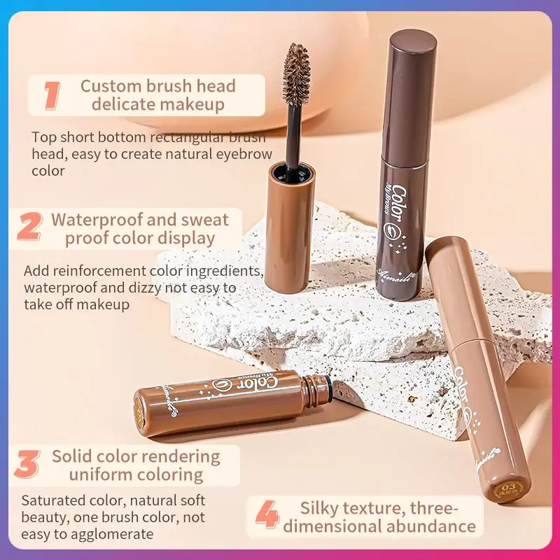 3 Colors Eyebrow Dyeing Cream Long Lasting Waterproof Brow Mascara Cream Dye Eye Brow Shadow Tattoo Gel Makeup Beauty Comstic
3 Colors Eyebrow Dyeing Cream Long Lasting Waterproof Brow Mascara Cream Dye Eye Brow Shadow Tattoo Gel Makeup Beauty Comstic