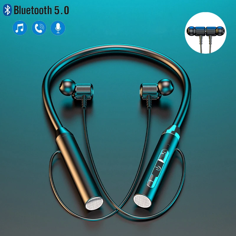 TWS Neck Wireless Bluetooth 5.0 Earphones Magnetic Sports Running Headset Waterproof Earbuds Noise Reduction Headphones
TWS Neck Wireless Bluetooth 5.0 Earphones Magnetic Sports Running Headset Waterproof Earbuds Noise Reduction Headphones