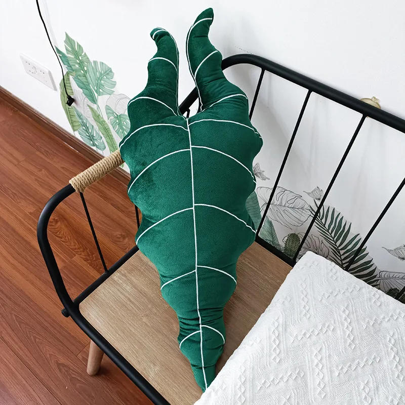 Ins Green Leaves Pillow Home Decor Leaf Creative Sofa Cushion Pillow Chair Back Seat Cushion Living Room Almohadas Para Dormir
Ins Green Leaves Pillow Home Decor Leaf Creative Sofa Cushion Pillow Chair Back Seat Cushion Living Room Almohadas Para Dormir