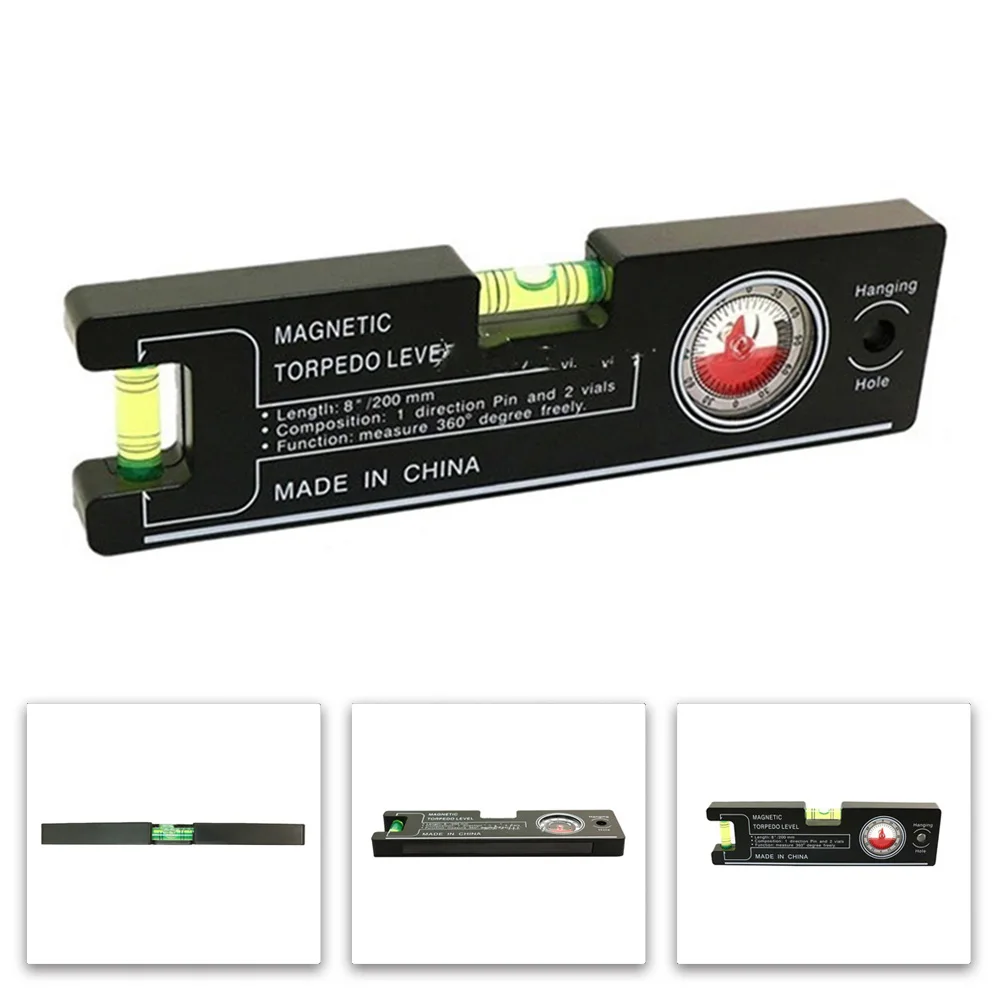 Portable Level Bubble Ruler High Precision Strong Magnetic Angle Slope Measure Instrument Spirit Level Measure Tools
Portable Level Bubble Ruler High Precision Strong Magnetic Angle Slope Measure Instrument Spirit Level Measure Tools