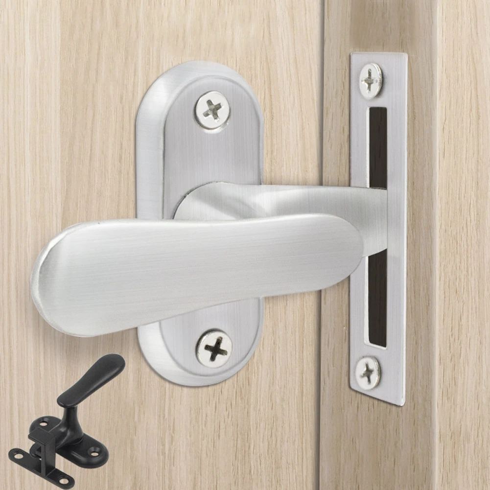 1 Pc Door Lock Stainless Steel Hasp Latch Lock Gate Latches Sliding Sash Lock Handle For Carbinet Hardware Home Decoration
1 Pc Door Lock Stainless Steel Hasp Latch Lock Gate Latches Sliding Sash Lock Handle For Carbinet Hardware Home Decoration