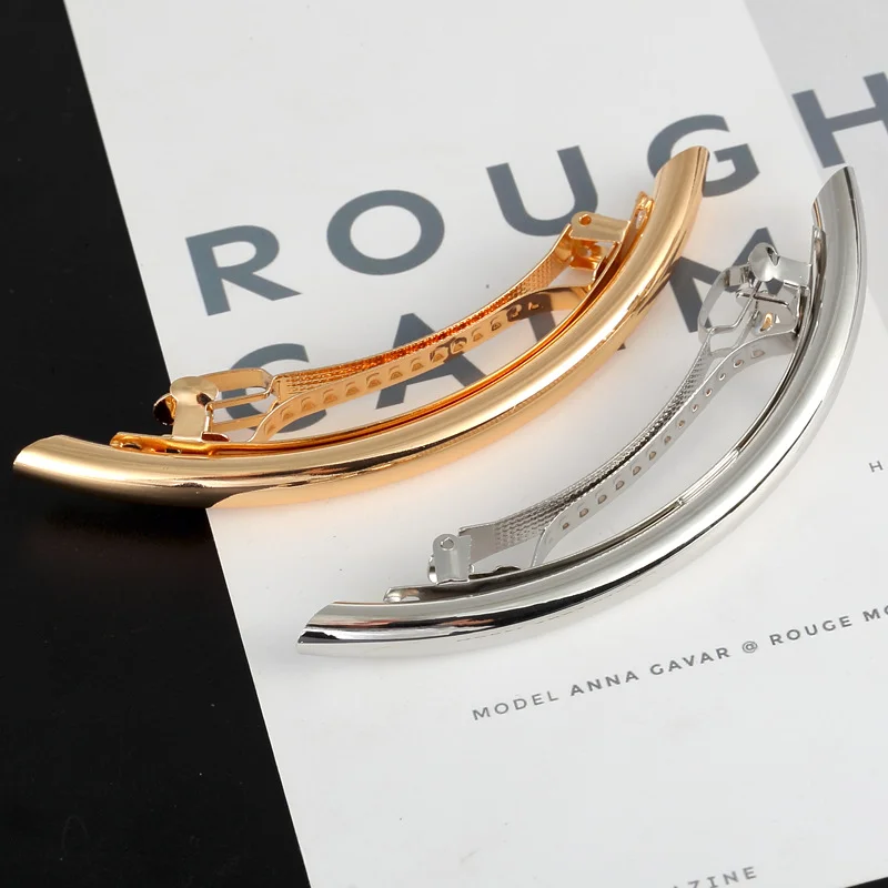 European and American Jewelry Simple Fashion Style Metal Elbow Personality Hairpin Hair Accessories
European and American Jewelry Simple Fashion Style Metal Elbow Personality Hairpin Hair Accessories