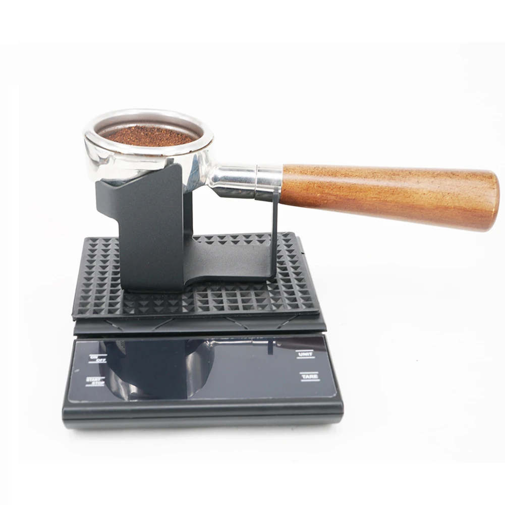 Secure Aluminum Coffee Portafilter Holder Rack Designed for Bottomless Portafilters Ensures Stability and Ease of Use
Secure Aluminum Coffee Portafilter Holder Rack Designed for Bottomless Portafilters Ensures Stability and Ease of Use