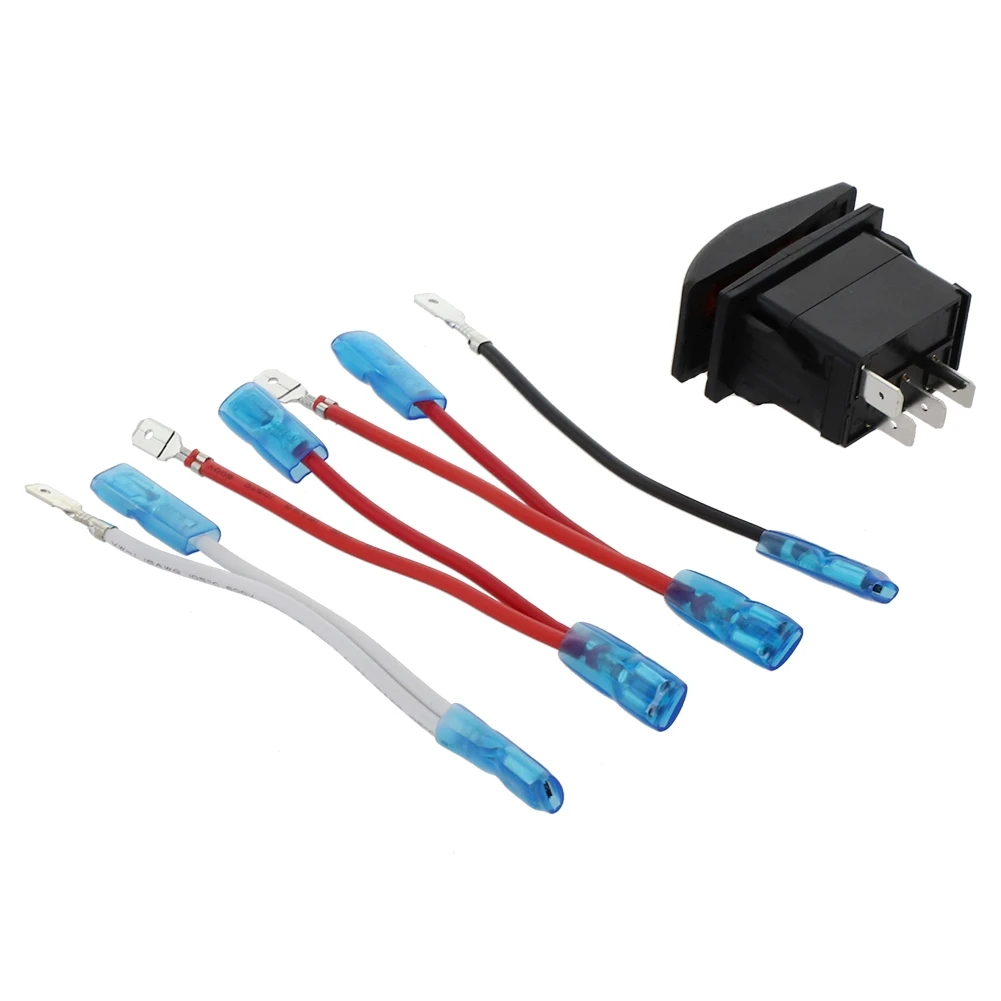 12V 20A / 24V 10A Car Boat Rocker Switch Waterproof Lighted Rocker Toggle Switch On/Off/On 4 Pin For Marine ATV Auto Truck
12V 20A / 24V 10A Car Boat Rocker Switch Waterproof Lighted Rocker Toggle Switch On/Off/On 4 Pin For Marine ATV Auto Truck