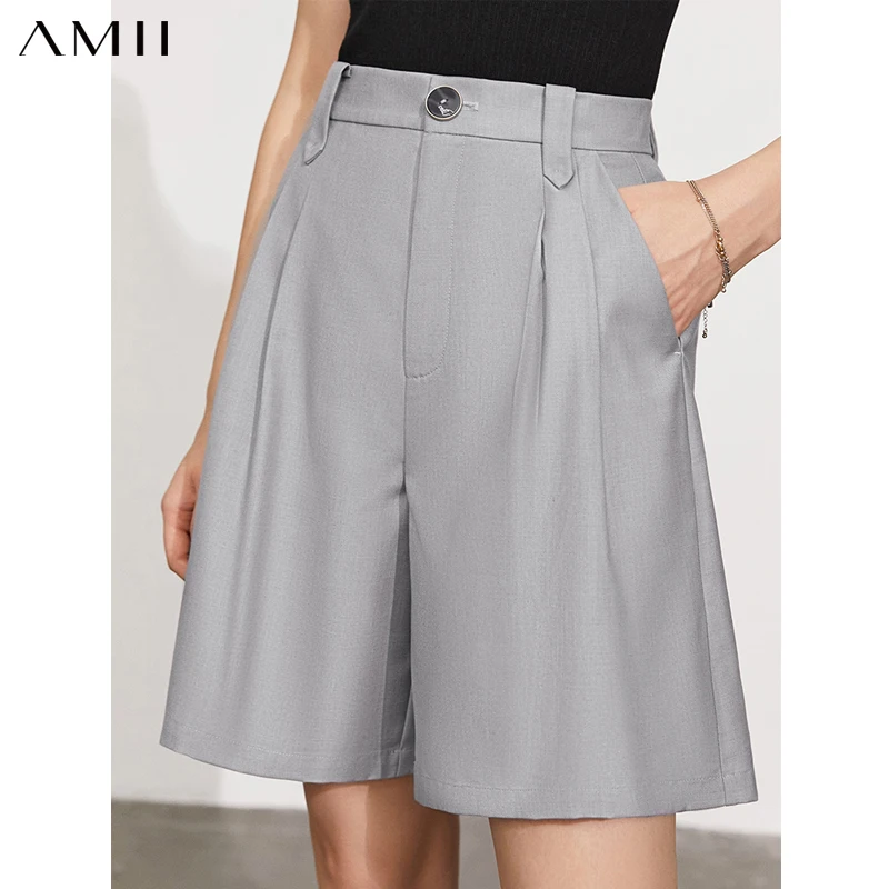 Amii Minimalism Women's Shorts Autumn High Waist Suit Shorts Streetwear Bottoms Office Lady New Casual Shorts Female 12120295
Amii Minimalism Women's Shorts Autumn High Waist Suit Shorts Streetwear Bottoms Office Lady New Casual Shorts Female 12120295