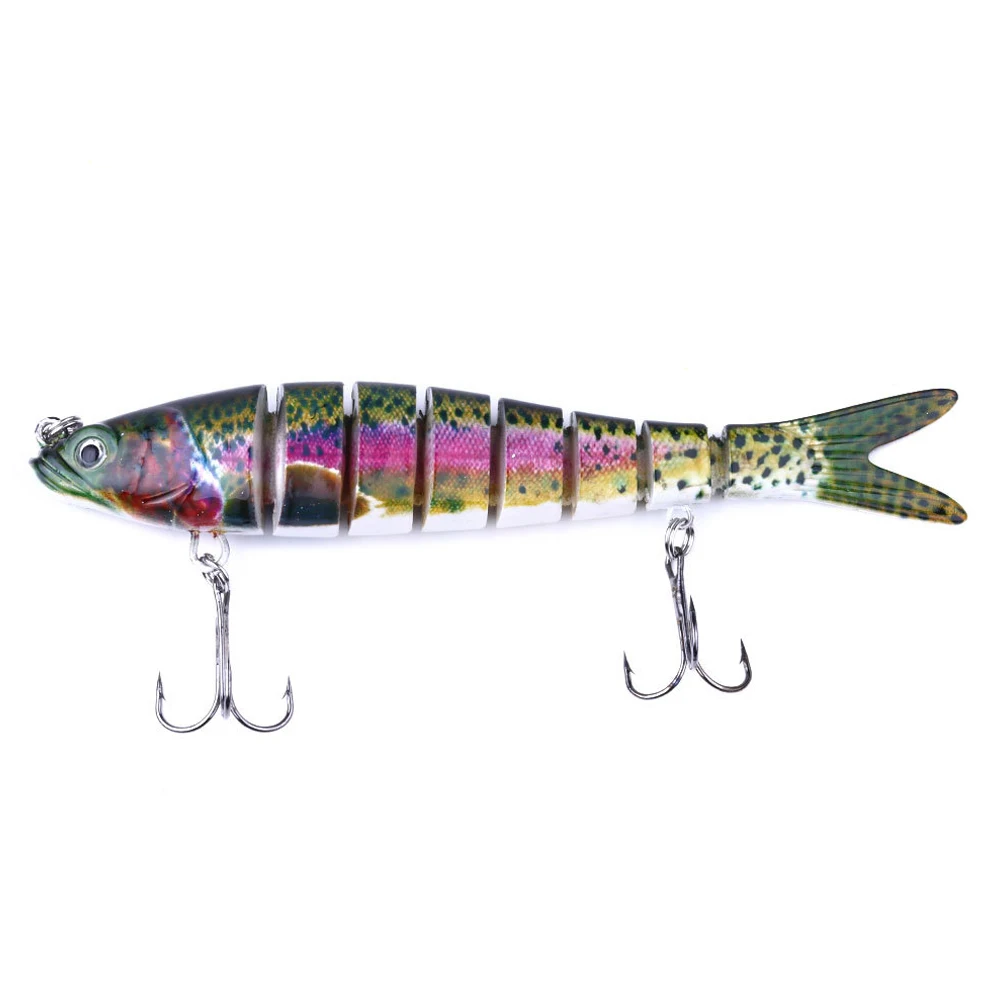1pcs Jointed Fishing Lures 13.7cm/27g Wobblers Swimbait Hard Bait 8-Segment Iscas Pesca Fishing Tackle Gear Accessories
1pcs Jointed Fishing Lures 13.7cm/27g Wobblers Swimbait Hard Bait 8-Segment Iscas Pesca Fishing Tackle Gear Accessories