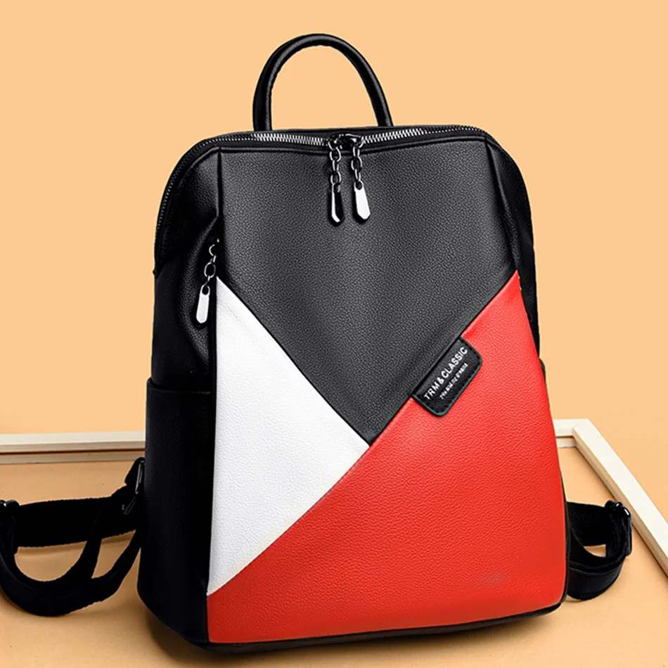 Fashion 2023 Women Backpacks Leather Rucksack Female School Book Bag Female Shoulder Bags for Teenage Girls Outdoor Travel Bag
Fashion 2023 Women Backpacks Leather Rucksack Female School Book Bag Female Shoulder Bags for Teenage Girls Outdoor Travel Bag