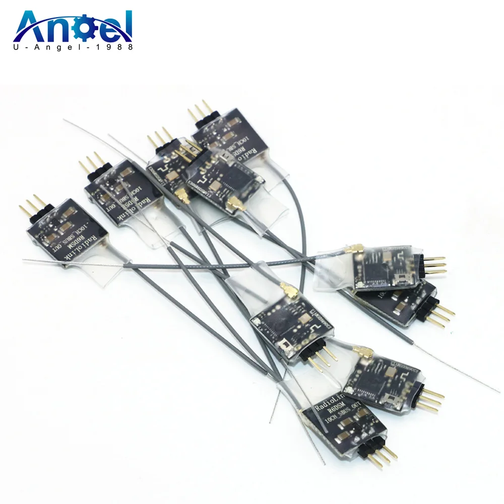 1/2/5PCS Radiolink R6DSM 2.4G 10 channels Receiver DSSS FHSS Spread Spectrum for Radiolink Transmitters AT9 AT9S AT10 AT10II
1/2/5PCS Radiolink R6DSM 2.4G 10 channels Receiver DSSS FHSS Spread Spectrum for Radiolink Transmitters AT9 AT9S AT10 AT10II