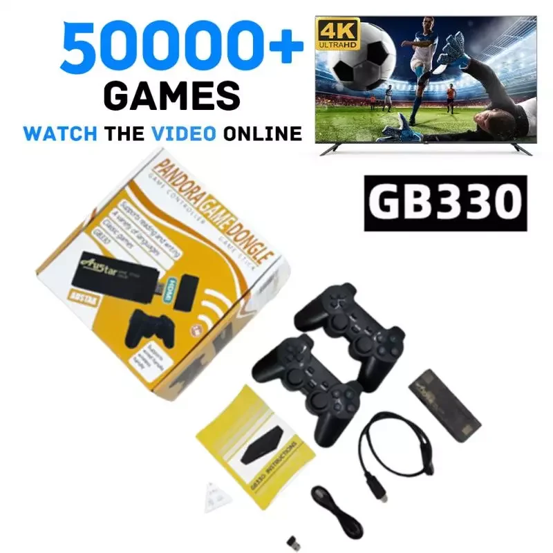 NEW2023 New 4K Ultra-high Definition Video Game Console HDMI 64GB 5000+game Video Game Stick For PS1/SEGA/SNES/MAME Classic
NEW2023 New 4K Ultra-high Definition Video Game Console HDMI 64GB 5000+game Video Game Stick For PS1/SEGA/SNES/MAME Classic