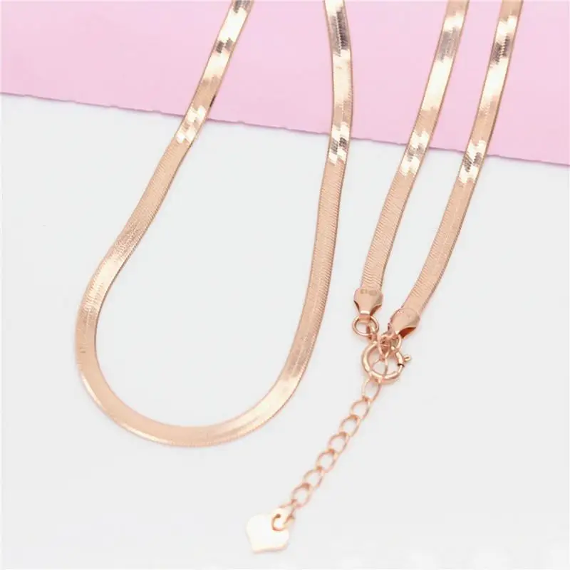 Russian Purple Gold European Fashion Pure Snakeskin Women's Chain Necklace Rose Gold Necklaces for Women
Russian Purple Gold European Fashion Pure Snakeskin Women's Chain Necklace Rose Gold Necklaces for Women