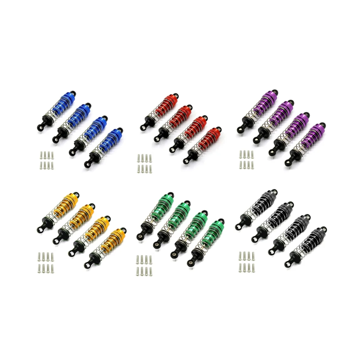 4 шт. металлический амортизатор для HBX 16889 16889A 16890 16890A SG1601 SG1602 1/16 обновленные детали для радиоуправляемых автомобилей аксессуары, 3
4 шт. металлический амортизатор для HBX 16889 16889A 16890 16890A SG1601 SG1602 1/16 обновленные детали для радиоуправляемых автомобилей аксессуары, 3