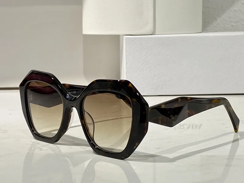 

Luxury Brand Women's Sunglasses Acetate Polygon Water Chestnut Personality Brand Black Shades Retro Rectangular Weird Sunglasse
