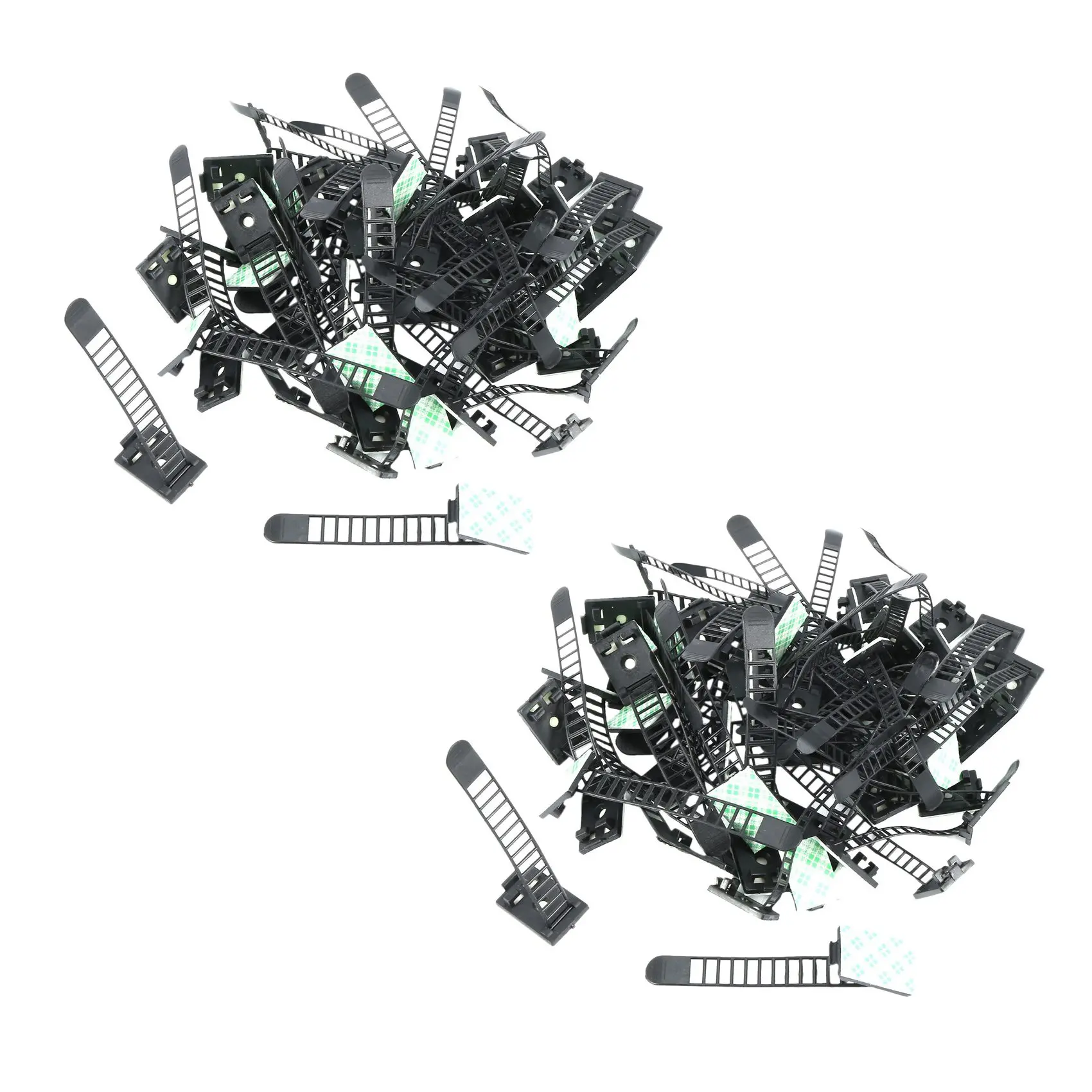 100Pcs 2 Sizes Adjustable Self-Adhesive Nylon Cord Clamp for wire management, and Small
100Pcs 2 Sizes Adjustable Self-Adhesive Nylon Cord Clamp for wire management, and Small