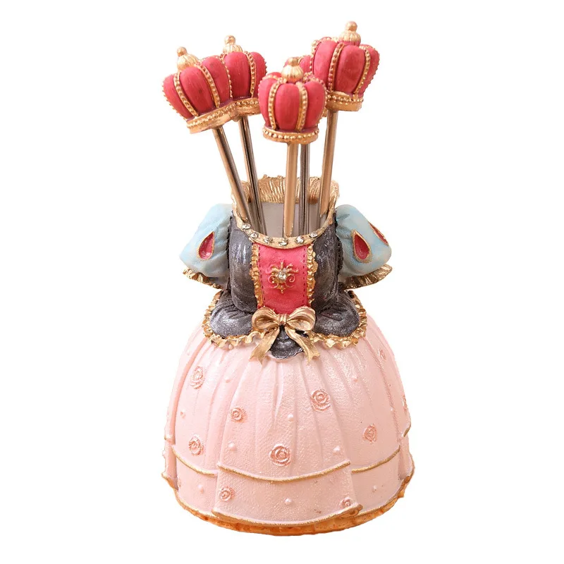 Court Dress Vintage Fruit Fork Stainless Steel Fruit Fork Children's Creative Cute Fruit Fork Set Dessert Fork
Court Dress Vintage Fruit Fork Stainless Steel Fruit Fork Children's Creative Cute Fruit Fork Set Dessert Fork