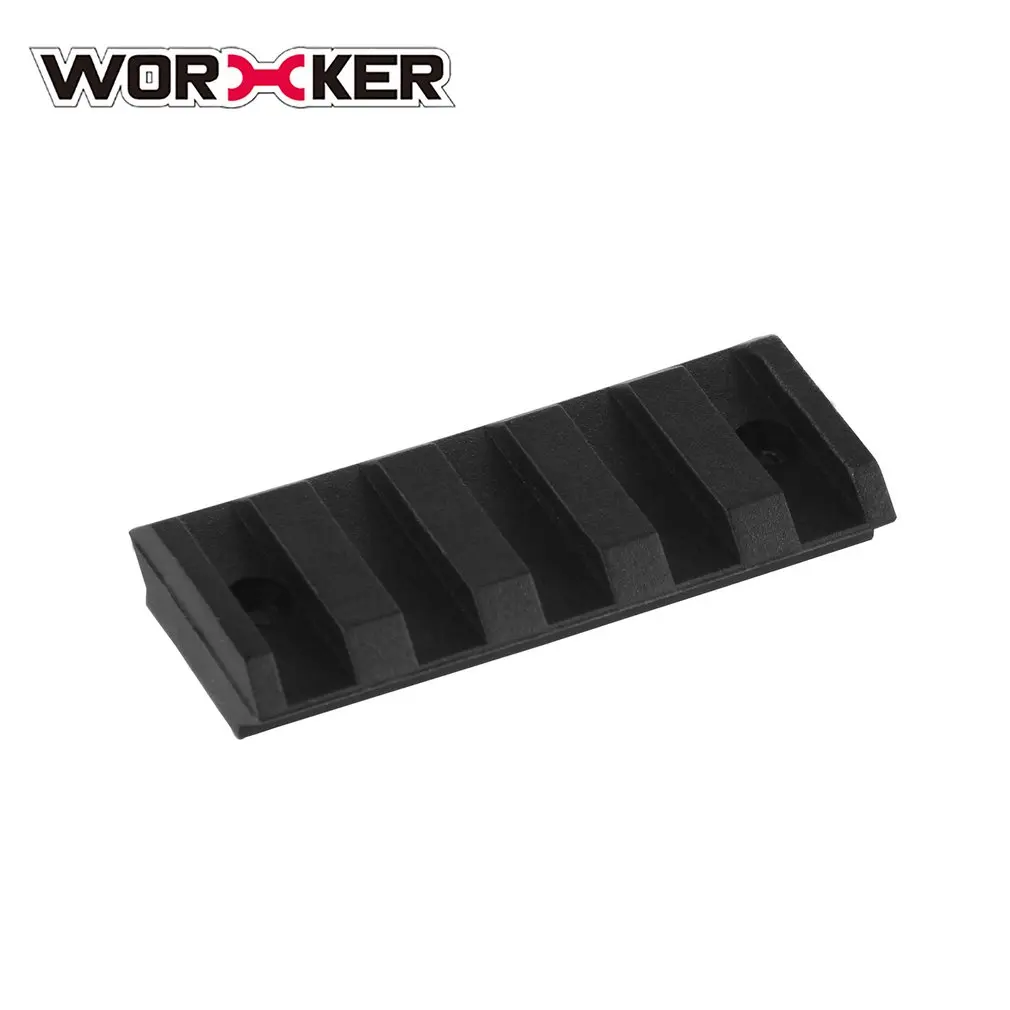 WOERKER Mod Multiple Lengths Picatinny Top Rail Mount Nylon Grooved Top Rail Kit Track Blaster Modification
WOERKER Mod Multiple Lengths Picatinny Top Rail Mount Nylon Grooved Top Rail Kit Track Blaster Modification