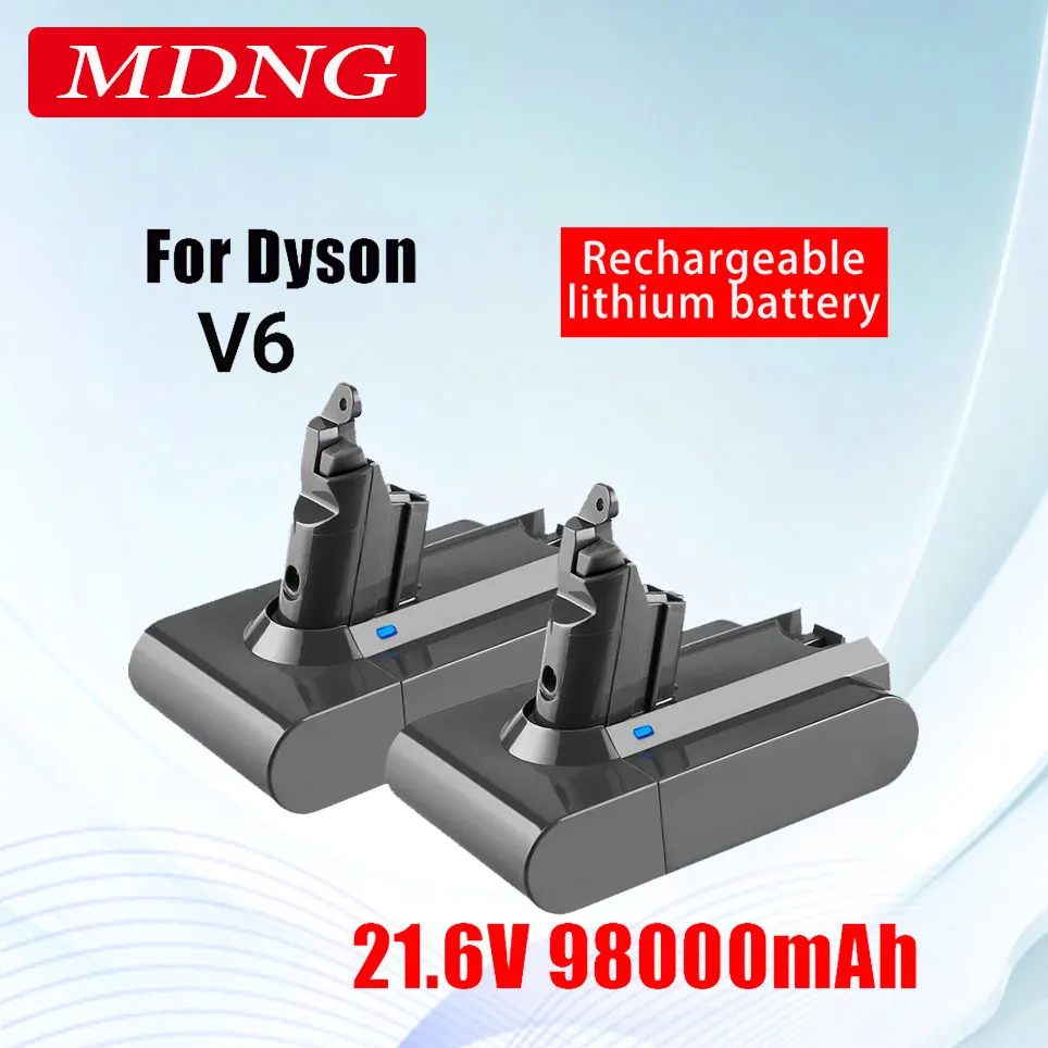 21.6V 98000mAh Replacement Battery for Dyson Li-ion Vacuum Cleaner SV09 SV07 SV03 DC58 DC61 DC62 DC74 V6 965874-02 Animal Bat
21.6V 98000mAh Replacement Battery for Dyson Li-ion Vacuum Cleaner SV09 SV07 SV03 DC58 DC61 DC62 DC74 V6 965874-02 Animal Bat