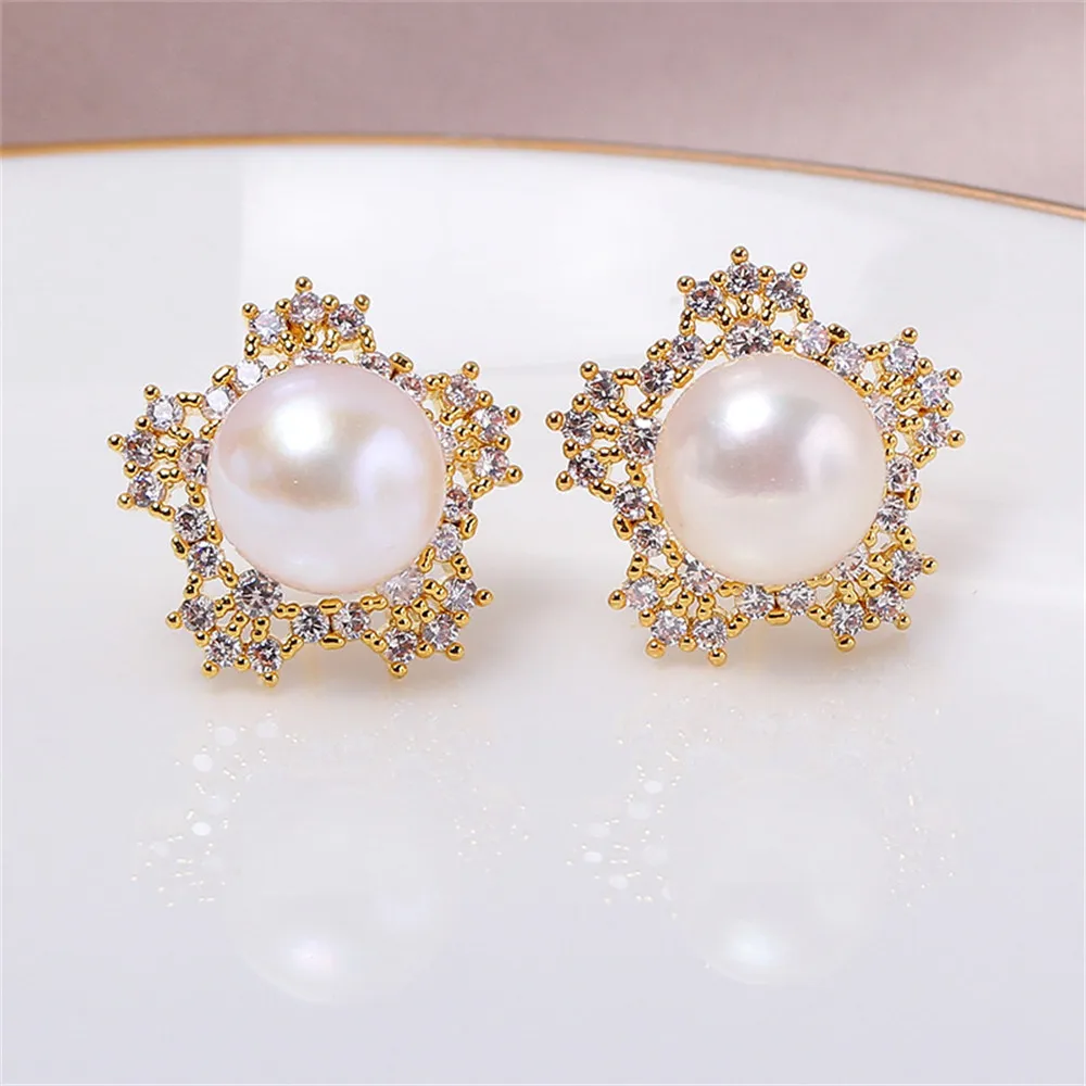 Медная Позолота 18K, пятиконечная звезда, снежинка, искусственная звезда, серебро 925 пробы, игла, пустые аксессуары «сделай сам», милые 
Медная Позолота 18K, пятиконечная звезда, снежинка, искусственная звезда, серебро 925 пробы, игла, пустые аксессуары «сделай сам», милые