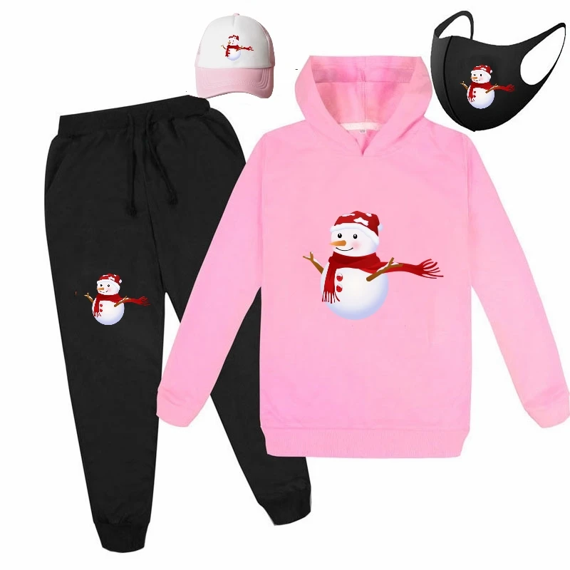 Christmas Children's Long Sleeve Suit Girls' Clothing Girls' Clothing Girls' Clothing (four Piece Set)
Christmas Children's Long Sleeve Suit Girls' Clothing Girls' Clothing Girls' Clothing (four Piece Set)