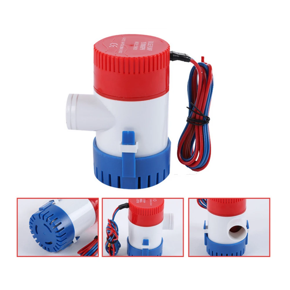 DC 12V 24V 1100GPH Bilge Pump Semi-automatic Mini Electric Submersible Pumps for Kayak Marine Boat Garden Accessories
DC 12V 24V 1100GPH Bilge Pump Semi-automatic Mini Electric Submersible Pumps for Kayak Marine Boat Garden Accessories
