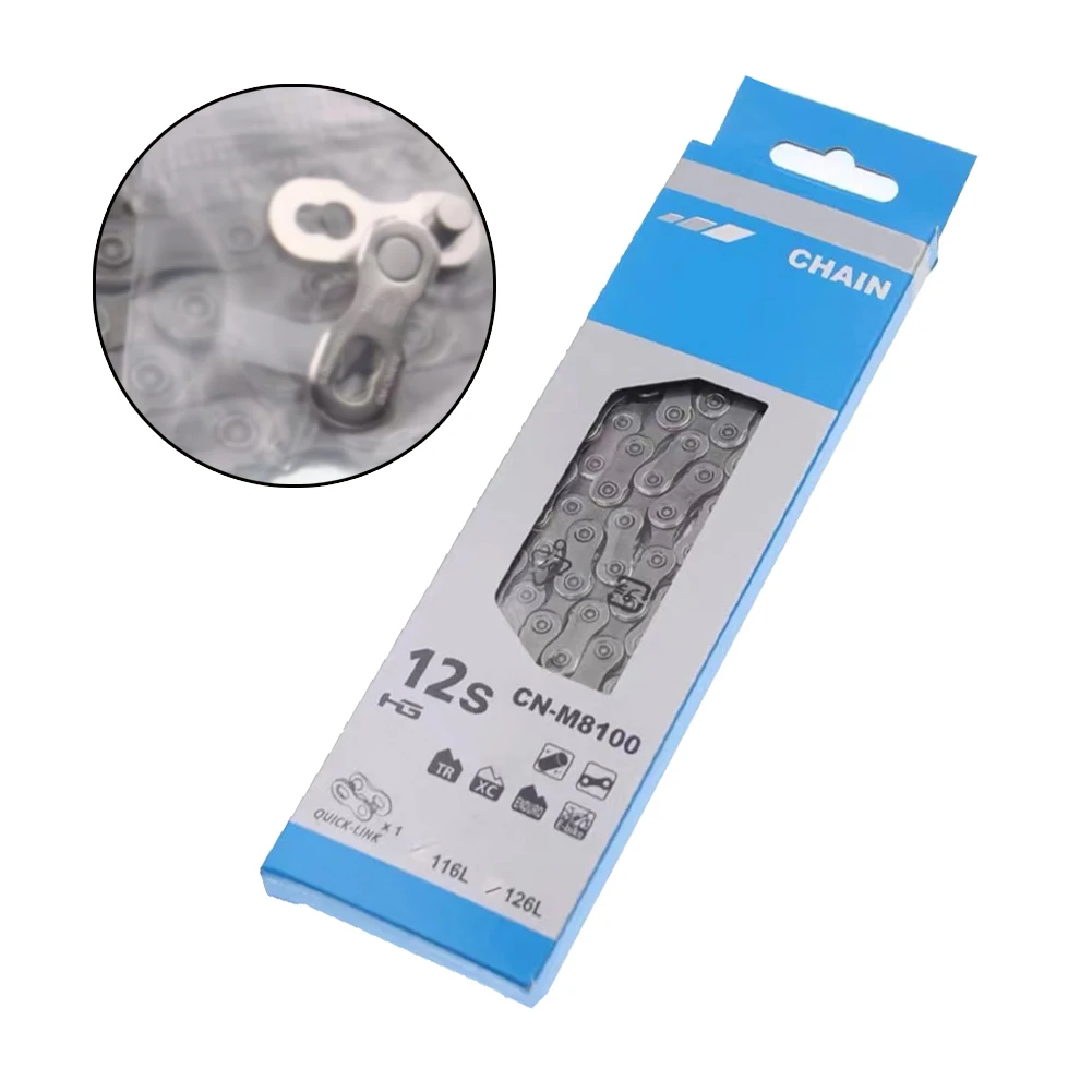 Steel M8100 Chain 12-Speed Mountain Bike Bicycle Chain Steel M8100 Chain 12-Speed Mountain Bike Bicycle Chain
Steel M8100 Chain 12-Speed Mountain Bike Bicycle Chain Steel M8100 Chain 12-Speed Mountain Bike Bicycle Chain