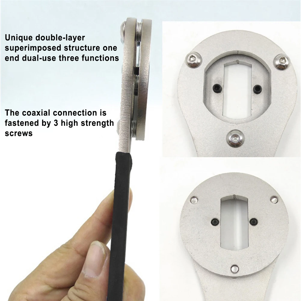 Removal Tool Wrench Stainless Steel Bottom Shaft Removal For Outdoor Biking Four-in-one Bicycle Accessories New
Removal Tool Wrench Stainless Steel Bottom Shaft Removal For Outdoor Biking Four-in-one Bicycle Accessories New