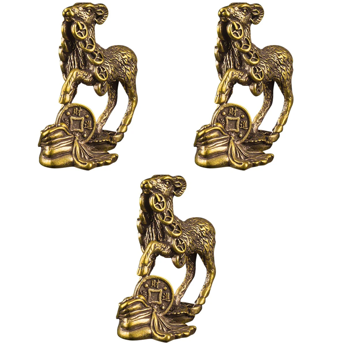 Goat Figurine Animal Wealth Brasszodiac Statuemoney Decor Decoration Centerpiece Desk Sheep Copper Model Yuanbao Sculpture
Goat Figurine Animal Wealth Brasszodiac Statuemoney Decor Decoration Centerpiece Desk Sheep Copper Model Yuanbao Sculpture