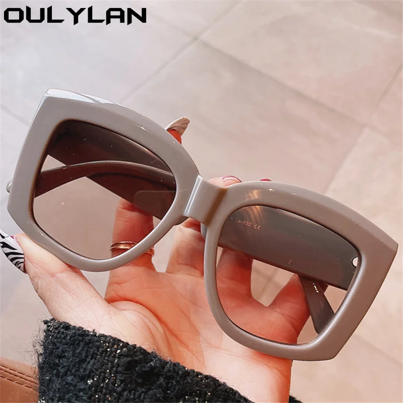 Oulylan Oversized Sunglasses Women Fashion Multicolor Big Frame Sun Glasses Men Vintage Brand Designer Eyewear Shades UV400
Oulylan Oversized Sunglasses Women Fashion Multicolor Big Frame Sun Glasses Men Vintage Brand Designer Eyewear Shades UV400