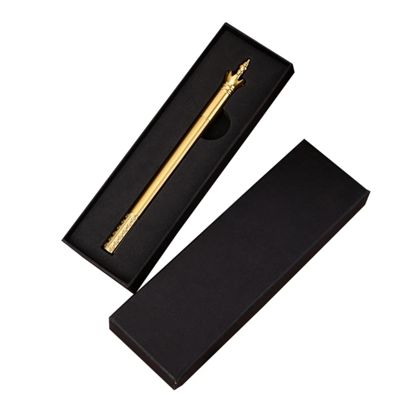 Brass Ballpoint Pen Unique Shaped Signature Pens 0.5mm Point Retro Writing Pen School Office Stationery for Men Women W3JD
Brass Ballpoint Pen Unique Shaped Signature Pens 0.5mm Point Retro Writing Pen School Office Stationery for Men Women W3JD