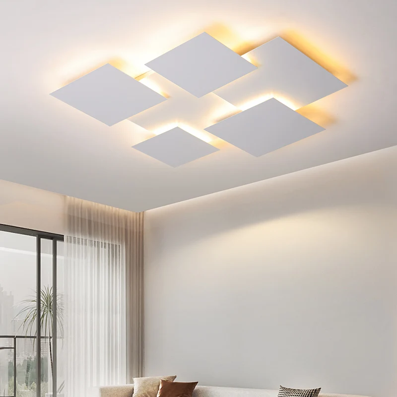 Minimalist Square Bedroom Ceiling Lights for Living Room Decorative Lamps Remote Control White AC 220V Modern Home Ceiling Light
Minimalist Square Bedroom Ceiling Lights for Living Room Decorative Lamps Remote Control White AC 220V Modern Home Ceiling Light