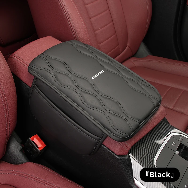Подлокотник для автомобиля кожаная накладка с логотипом Honda Civic Accord CRV