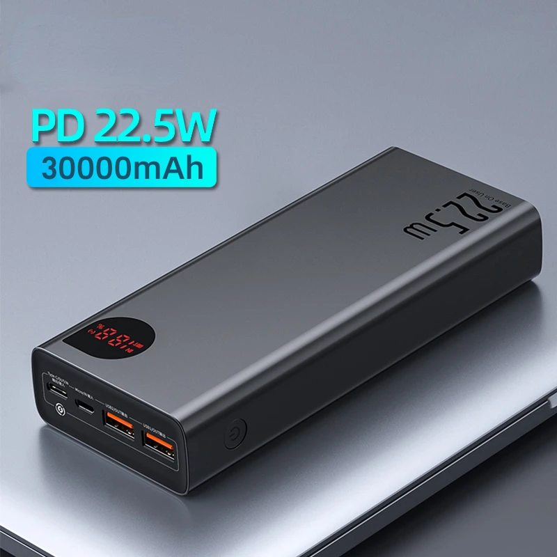 2023NEW NEW Power Bank 30000mAh with 20W PD Fast Charging Powerbank Portable External Battery Charger For iPhone 12 Pro Xiaomi H 
2023NEW NEW Power Bank 30000mAh with 20W PD Fast Charging Powerbank Portable External Battery Charger For iPhone 12 Pro Xiaomi H