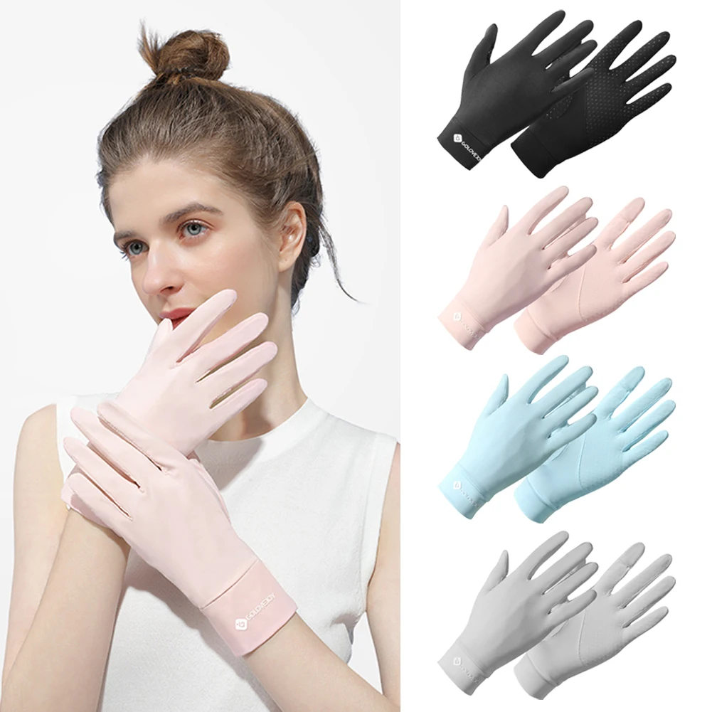Fashion Women Gloves Summer Ladies Women Ice Silk Gloves Anti-UV Sunscreen Can Be Opened Fingertip Driving Gloves For Cycling
Fashion Women Gloves Summer Ladies Women Ice Silk Gloves Anti-UV Sunscreen Can Be Opened Fingertip Driving Gloves For Cycling