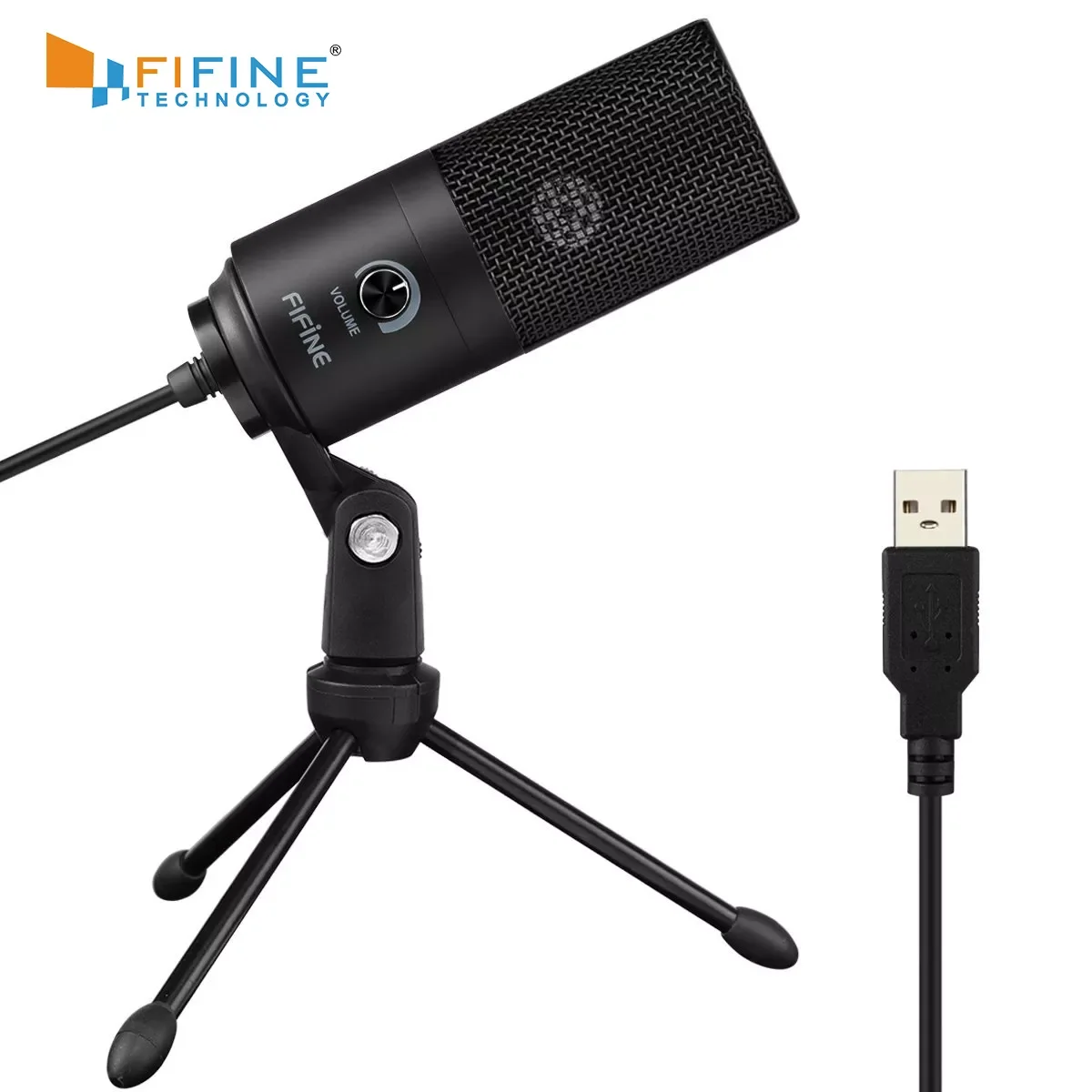 Конденсаторный USB-микрофон Fifine, металлический кардиоидный микрофон для записи голоса и вокала
Конденсаторный USB-микрофон Fifine, металлический кардиоидный микрофон для записи голоса и вокала