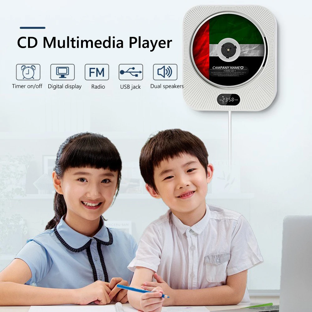 Desktop/Wall Small Music Player With Dust Cover Music Player LED Digital Display Bluetooth-compatible Supports U Disk FM Radio
Desktop/Wall Small Music Player With Dust Cover Music Player LED Digital Display Bluetooth-compatible Supports U Disk FM Radio
