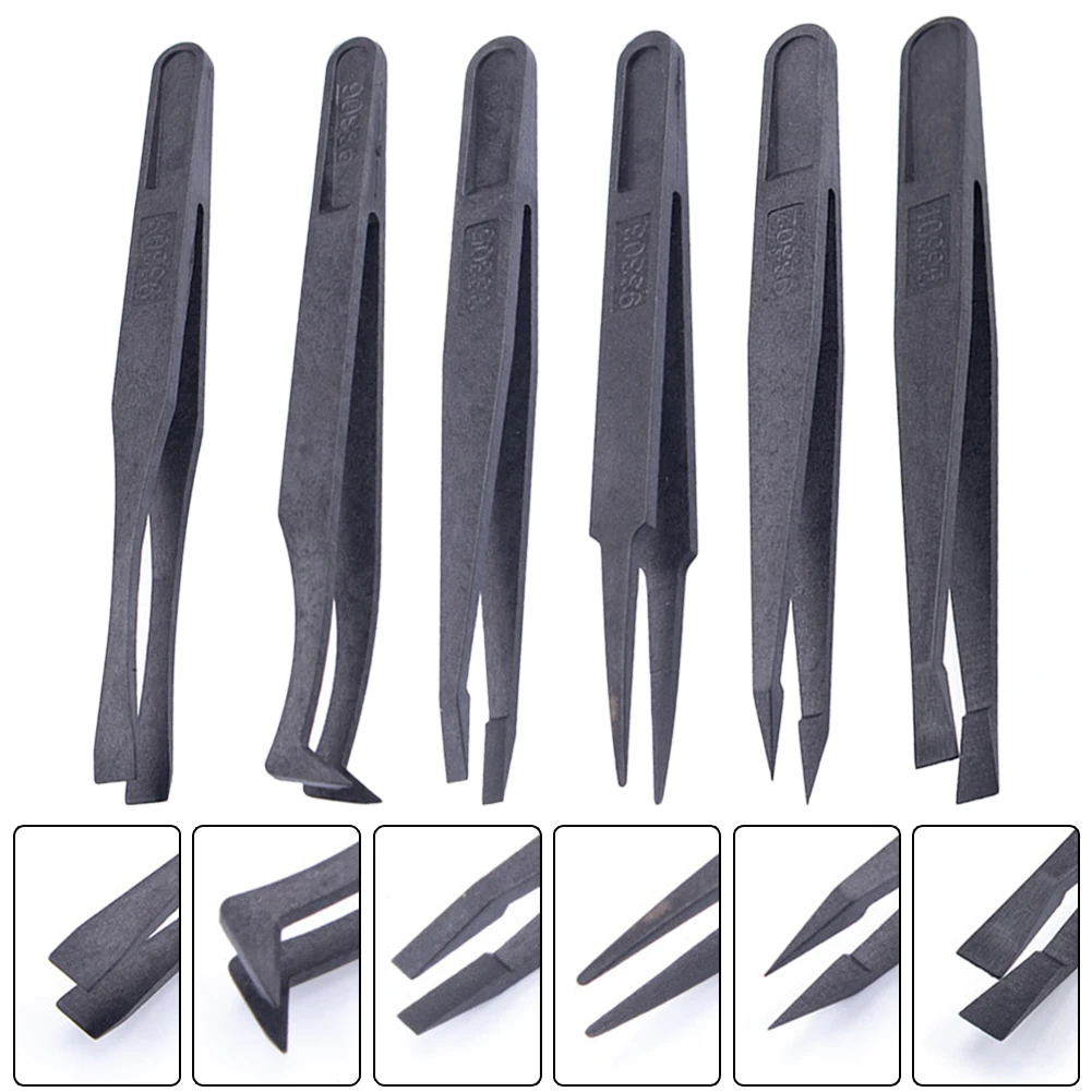 Anti-Static Tweezers Tweezers Precision Maintenance Industrial Repair Tweezers Curved Tool Working Model Making Hand Tool
Anti-Static Tweezers Tweezers Precision Maintenance Industrial Repair Tweezers Curved Tool Working Model Making Hand Tool
