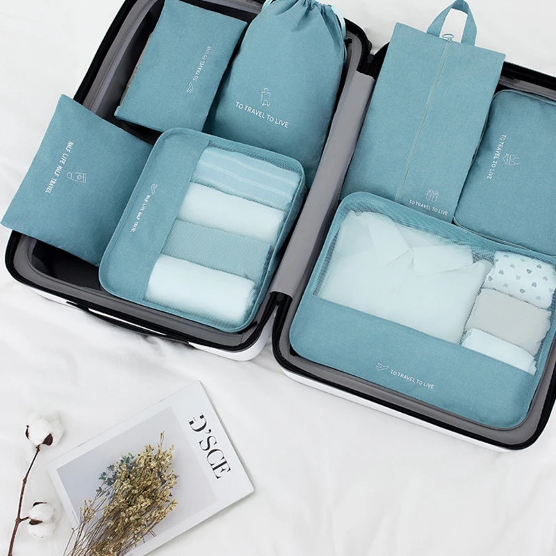 7-piece Set Travel Bag Organizer Clothes Luggage Travel Organizers Blanket Shoes Storage Bags For Furniture Storage
7-piece Set Travel Bag Organizer Clothes Luggage Travel Organizers Blanket Shoes Storage Bags For Furniture Storage