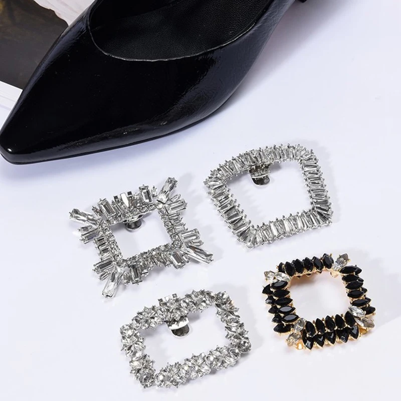 1Pair Shiny Shoes Decorations Clip Women High Heel Rhinestone Charm Buckle Wedding Bride Accessories Shoe Decor
1Pair Shiny Shoes Decorations Clip Women High Heel Rhinestone Charm Buckle Wedding Bride Accessories Shoe Decor