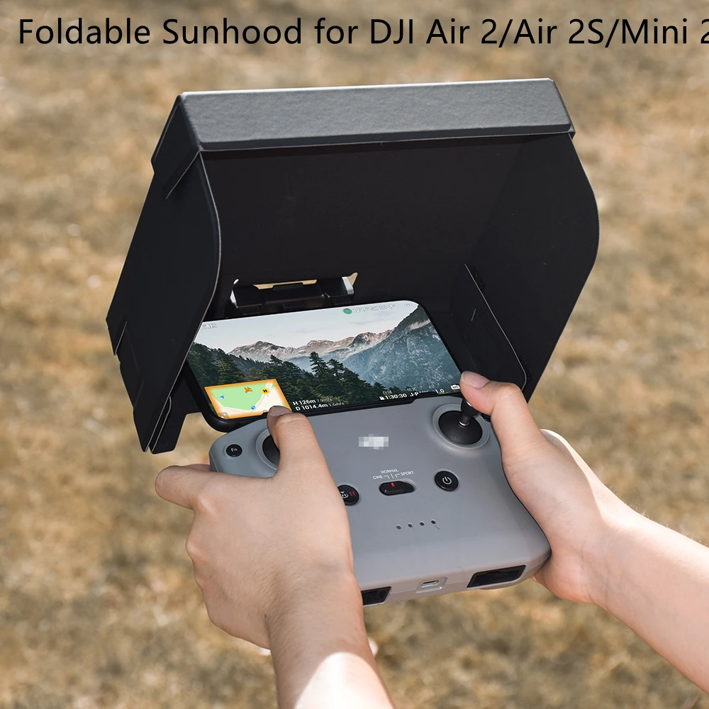 for DJI Air 2/Air 2S/Mini 2 Smartphone Tablet Foldable Sunhood Remote Control Drone Controller Hood RC Accessories
for DJI Air 2/Air 2S/Mini 2 Smartphone Tablet Foldable Sunhood Remote Control Drone Controller Hood RC Accessories