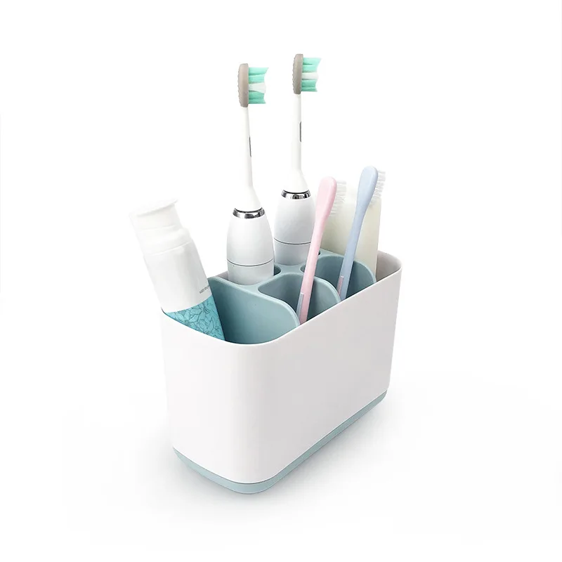 Toothbrush Toothpaste Holder Box Shaving Makeup Brush Electric Toothbrush Holder Storage Rack Stand Bathroom Accessories Box 
Toothbrush Toothpaste Holder Box Shaving Makeup Brush Electric Toothbrush Holder Storage Rack Stand Bathroom Accessories Box