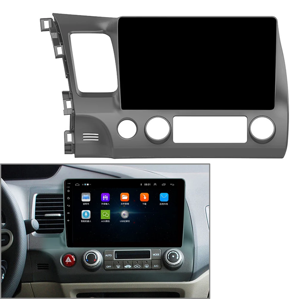 Автомагнитола для Honda Civic 2006-2011, мультимедийный видеоплеер с GPS-навигацией и Навигатором, 10 дюймов, Android 9,1, Carplay 2006, 2007, 2008, 2009, 2010, 2011
Автомагнитола для Honda Civic 2006-2011, мультимедийный видеоплеер с GPS-навигацией и Навигатором, 10 дюймов, Android 9,1, Carplay 2006, 2007, 2008, 2009, 2010, 2011
