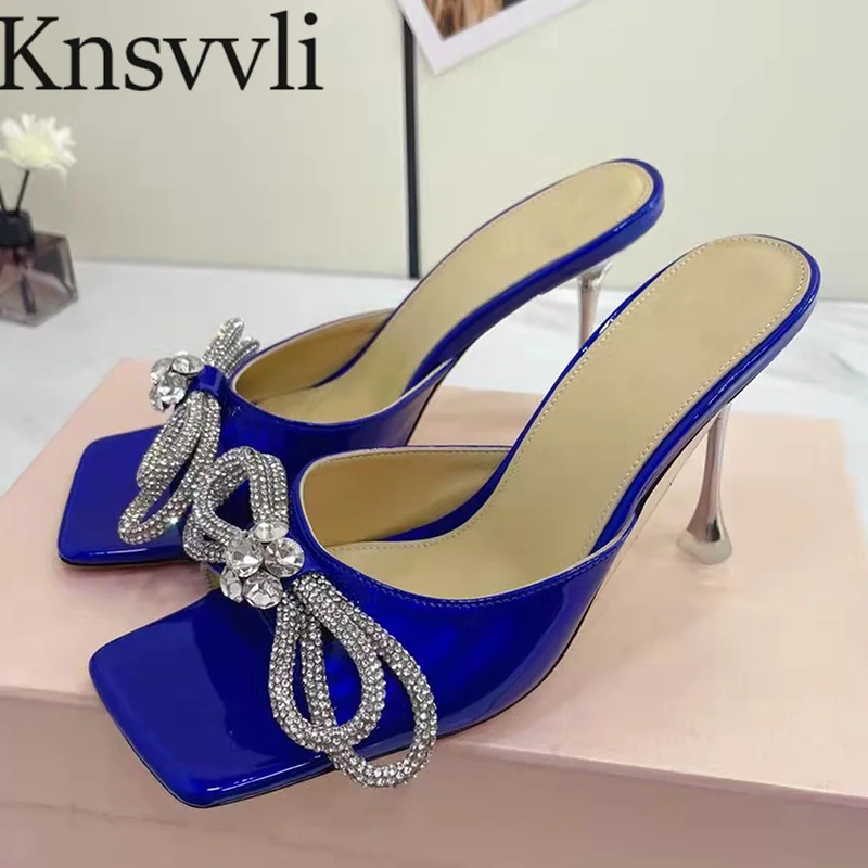 Rhinestone Butterfly-knot Slippers Women Color Slides Woman Summer Mules High Heel Gladiator Sandals Women Zapatillas Mujer
Rhinestone Butterfly-knot Slippers Women Color Slides Woman Summer Mules High Heel Gladiator Sandals Women Zapatillas Mujer