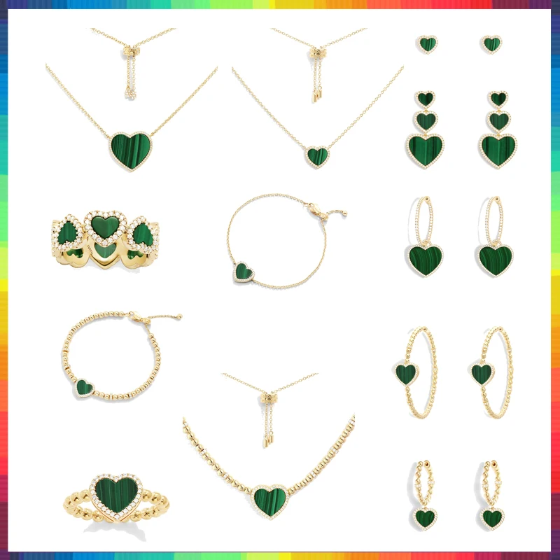 PPMM S925 Sterling Silver Green Love Adjustable Bead Chain Bracelet Earrings Ring Gift for Girlfriend Valentine's Day Jewelry
PPMM S925 Sterling Silver Green Love Adjustable Bead Chain Bracelet Earrings Ring Gift for Girlfriend Valentine's Day Jewelry
