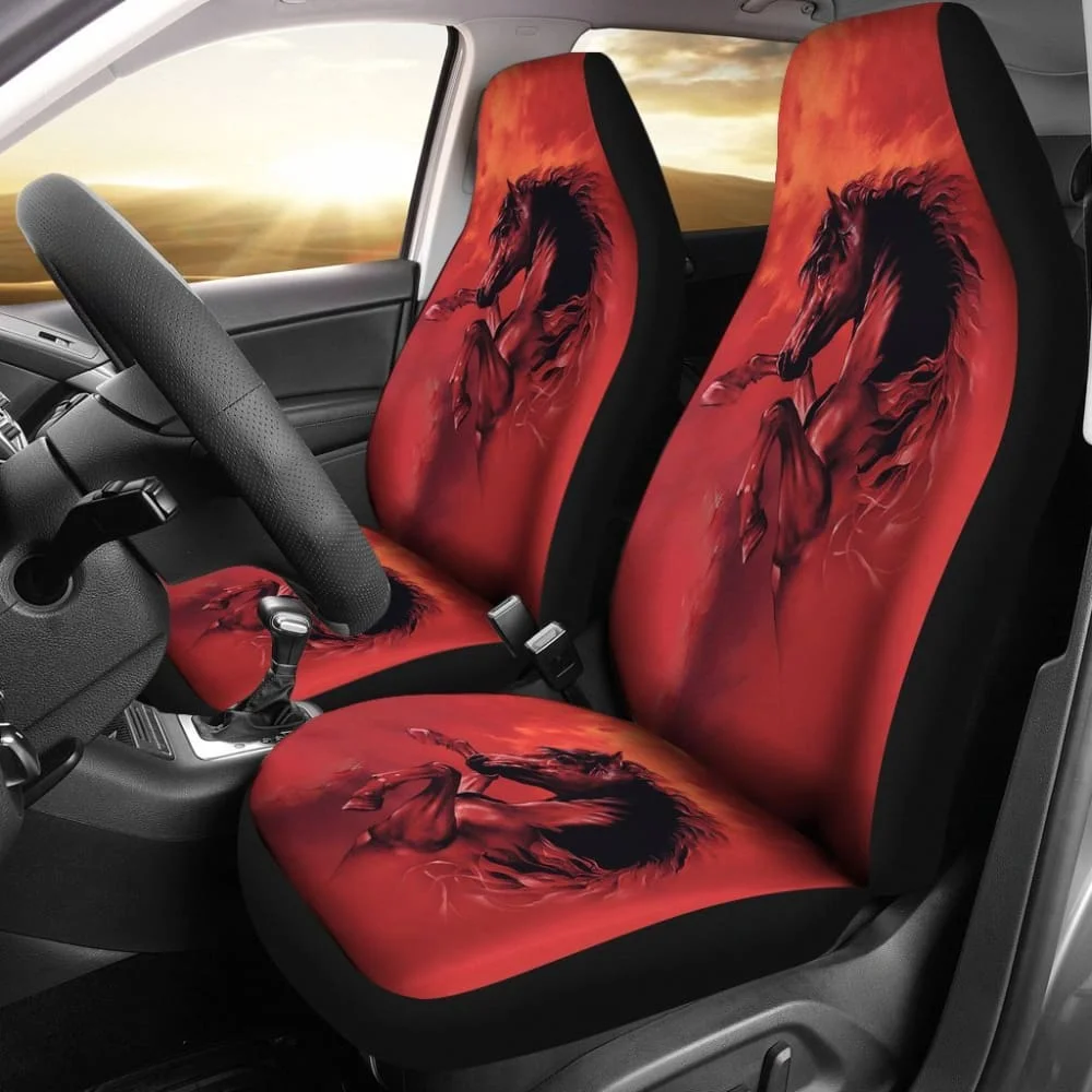 Чехлы для автомобильных сидений Red Horse, комплект из 2 универсальных защитных чехлов для передних сидений
Чехлы для автомобильных сидений Red Horse, комплект из 2 универсальных защитных чехлов для передних сидений
