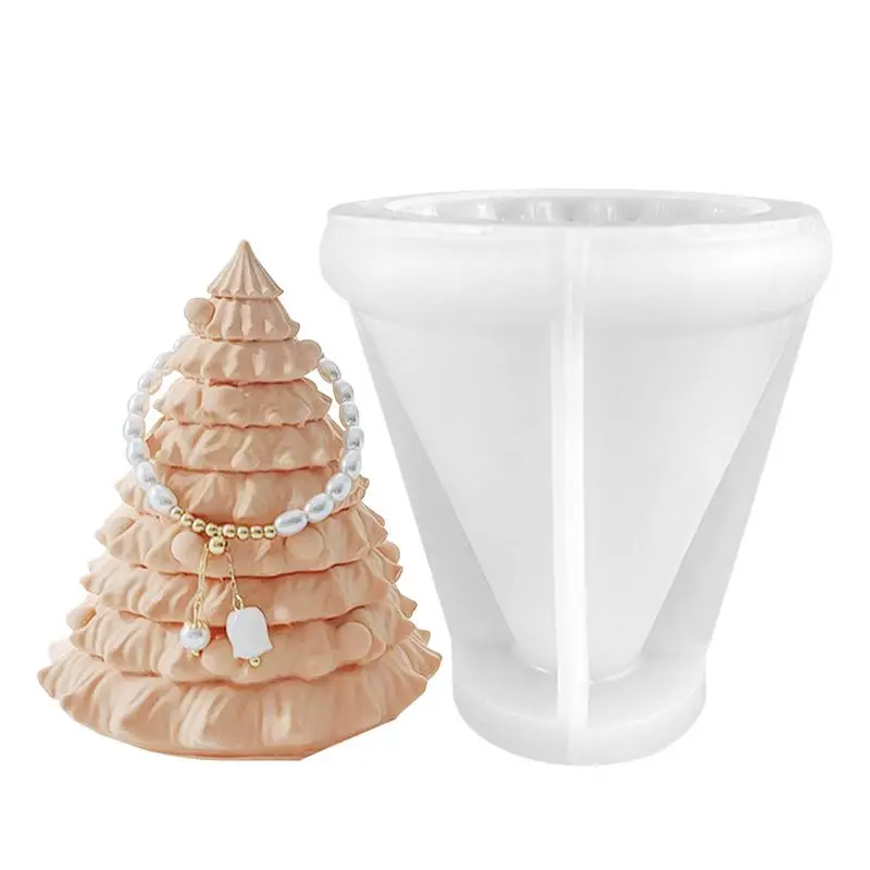 Cone Shape Mini Tree Soap Silicone Mold Handmade Aromatherapy Candle Resin Plaster Silicone Mold for Making 3D Pine Tree Statue
Cone Shape Mini Tree Soap Silicone Mold Handmade Aromatherapy Candle Resin Plaster Silicone Mold for Making 3D Pine Tree Statue