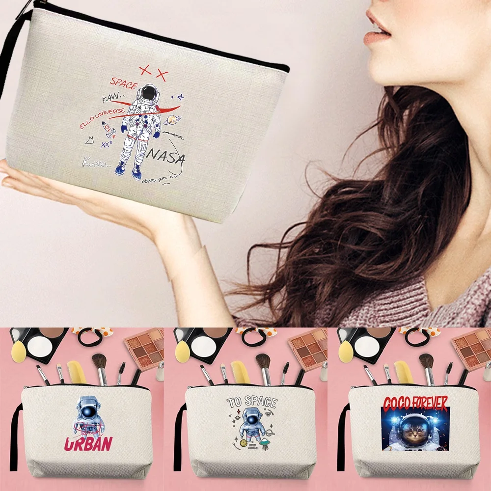 Make Up Bag Women Travel Outdoor Cosmetic Bags Girl Toiletries Organizer Storage Case Zipper Wash Makeup Purse Astronaut Series
Make Up Bag Women Travel Outdoor Cosmetic Bags Girl Toiletries Organizer Storage Case Zipper Wash Makeup Purse Astronaut Series
