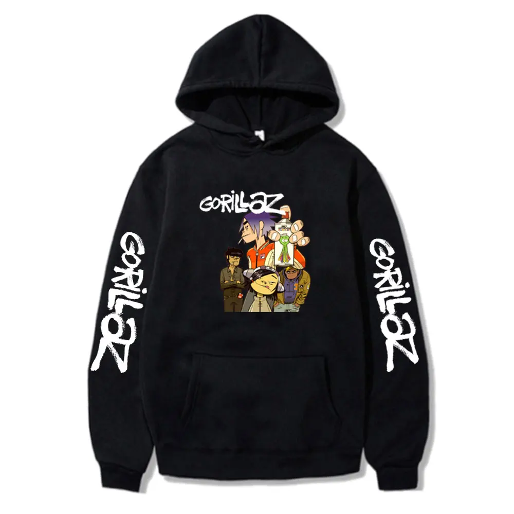 Повседневный пуловер с музыкальной группой Gorillaz, спортивная одежда в стиле рок для мальчиков, Harajuku, Модный свитшот с графическим принтом, То...
Повседневный пуловер с музыкальной группой Gorillaz, спортивная одежда в стиле рок для мальчиков, Harajuku, Модный свитшот с графическим принтом, То...