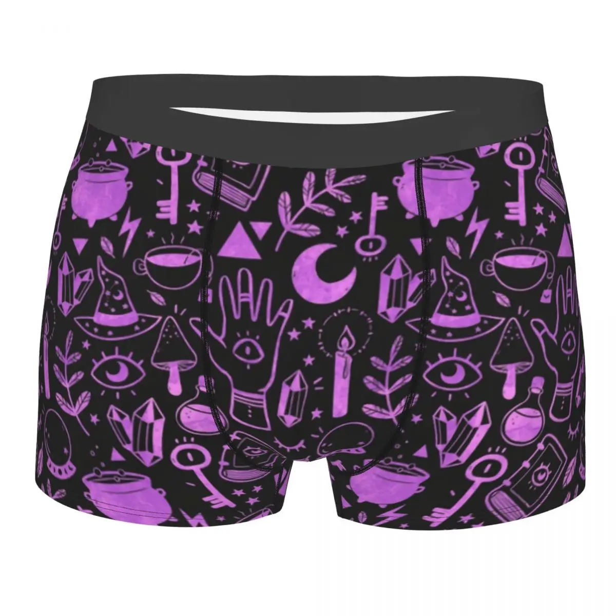 Male Fashion Witchy Things Textured Purple Underwear Boxer Briefs Men Breathbale Shorts Underpants 
Male Fashion Witchy Things Textured Purple Underwear Boxer Briefs Men Breathbale Shorts Underpants