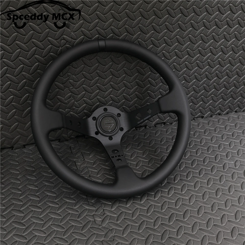 14-дюймовый 350-мм автомобильный руль из замши/натуральной кожи Deep Concave Drift JDM Racing Black Edition 2407MOBE125
14-дюймовый 350-мм автомобильный руль из замши/натуральной кожи Deep Concave Drift JDM Racing Black Edition 2407MOBE125