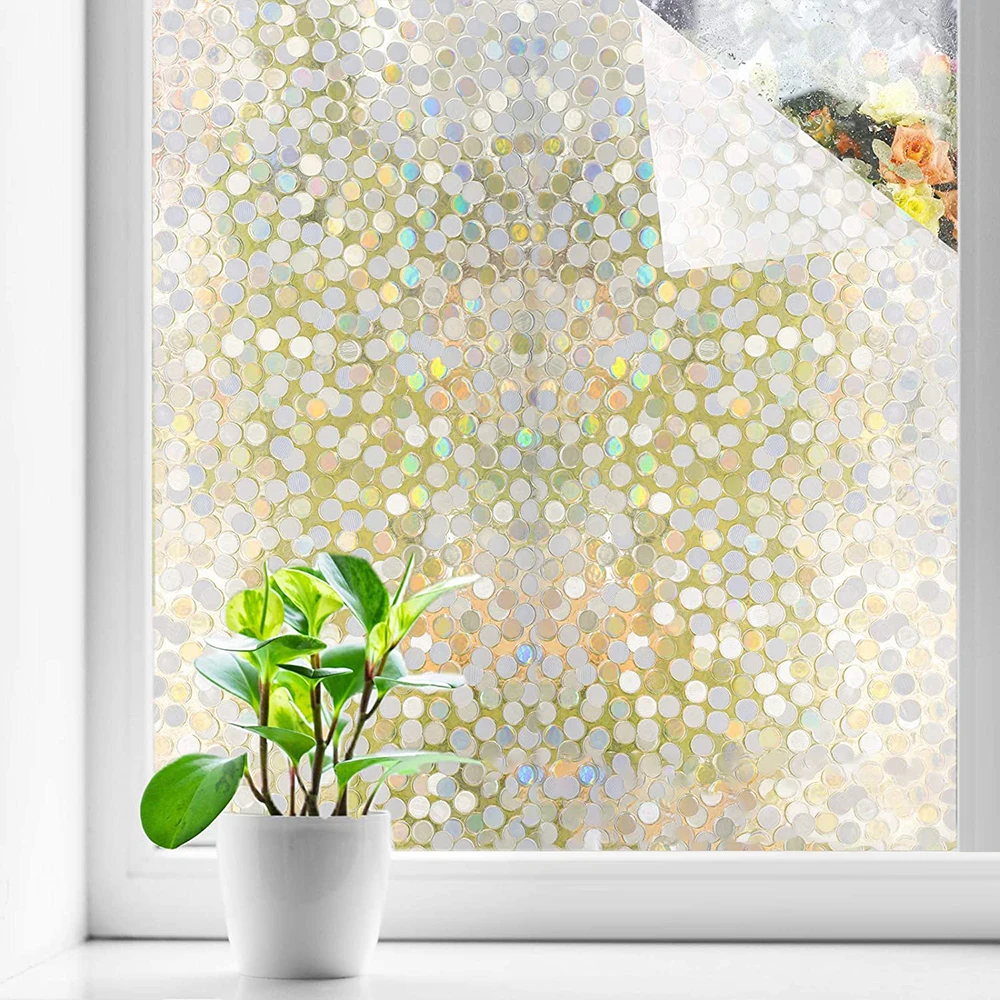 Rainbow Decorative Window Film Privacy Stained Glass Vinyl Self Adhesive Film Static Cling Insulation Window Sticker for Home
Rainbow Decorative Window Film Privacy Stained Glass Vinyl Self Adhesive Film Static Cling Insulation Window Sticker for Home